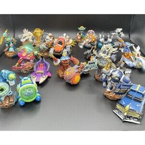 Skylanders SuperChargers Lot of 25 Figures And Vehicles